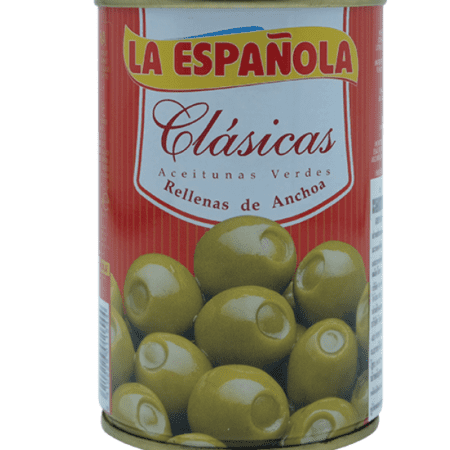 La Espanola Anchovy Stuffed Green Olives In Brine 300G