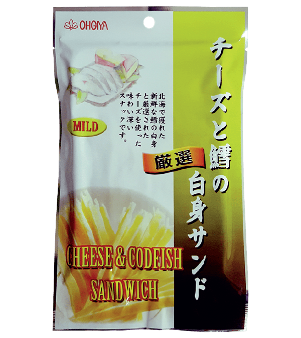 Ohgiya Cheese & Codfish Sandwish 45G