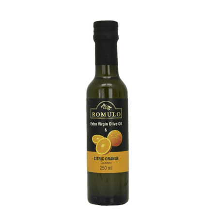 Romulo Condiment Extra Virgin Olive Oil - Citric Orange 250Ml