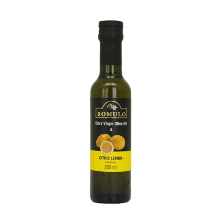 Romulo Condiment Extra Virgin Olive Oil & Citric Lemon 250Ml