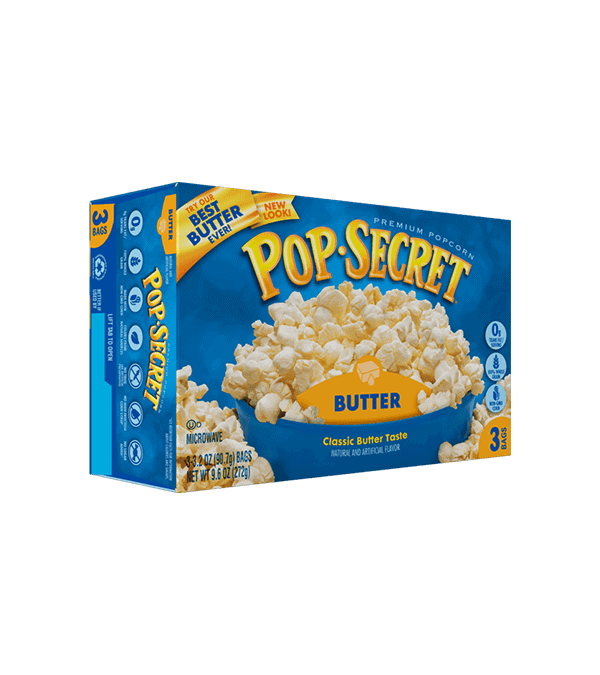 Pop-Secret Microwave Popcorn - Butter 272G (90G X 3)