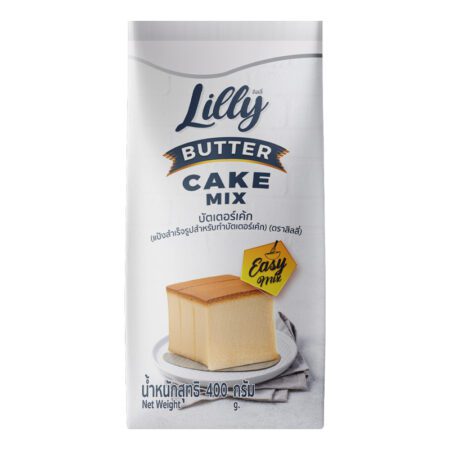 LILLY แป้งบัตเตอร์เค้ก Butter Cake Mix 400g